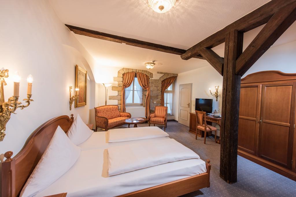 Hotel Goldener Loewe Meißen Dış mekan fotoğraf