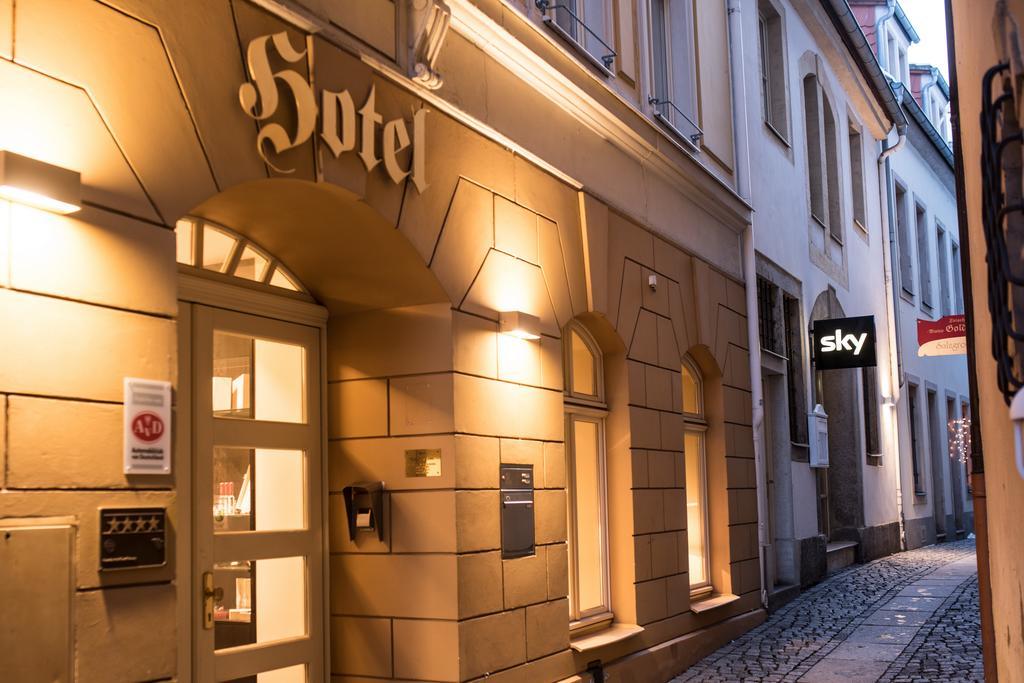 Hotel Goldener Loewe Meißen Dış mekan fotoğraf